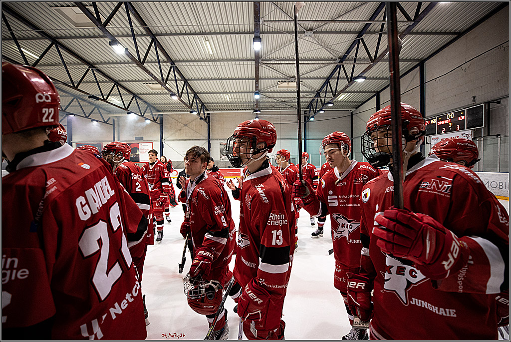 U20-DNL Meisterschaftsfinale;  Koelner Junghaie - Eisbaeren Juniors Berlin; Koeln, 27.03.2022